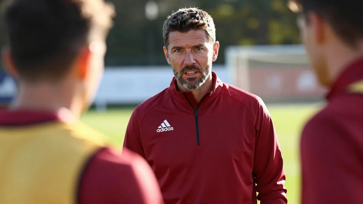 Trainer René Wagner begründet die neuen Einschränkungen für Fans am Geißbockheim mit dem Schutz des Trainings als größtem...