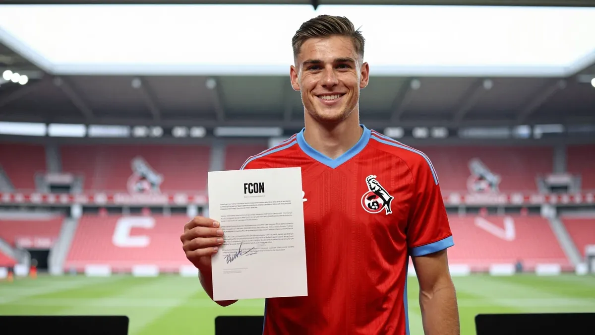 1. FC Cologne ends striker search: Dallinga joins on loan